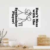 Nicht mit dem Synthesizer-Player verwechseln Poster (Küche)
