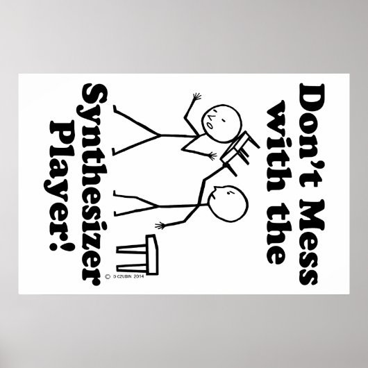 Nicht mit dem Synthesizer-Player verwechseln Poster (Vorne)