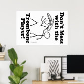 Nicht mit dem Trombone-Spieler durcheinander Poster (Heimbüro)
