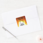 Nicht mit dem Viola Player Square Sticker durchein (Umschlag)