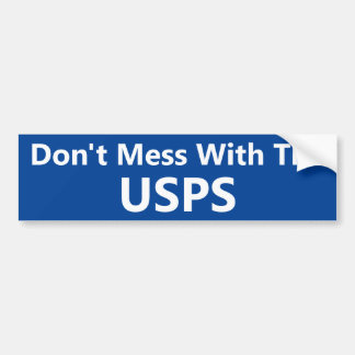 Nicht mit den USPS verwechseln Autoaufkleber