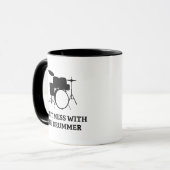 Nicht mit der Drummer-Coffee-Tasse durcheinander g Tasse (Vorderseite Links)