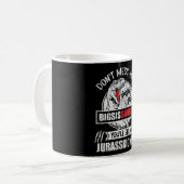 Nicht mit der großen Schwester Saurus Dinosaur-Fam Kaffeetasse (Vorderseite Links)