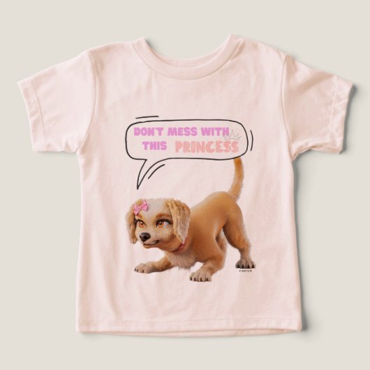 Nicht mit dieser Prinzessin durcheinander bringen (Design Vorderseite)