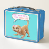 Nicht mit dieser Prinzessin durcheinander bringen Metall Brotdose (Vorderseite)