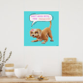 Nicht mit dieser Prinzessin durcheinander bringen Poster (Küche)