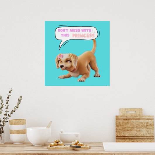 Nicht mit dieser Prinzessin durcheinander bringen Poster (Küche)