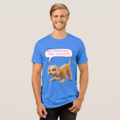 Nicht mit dieser Prinzessin durcheinander bringen Tri-Blend Shirt (Vorderseite voll)