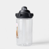 Nicht mit dieser Prinzessin durcheinander bringen Trinkflasche (Rückseite)