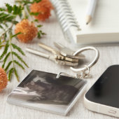 Nicht mit dir reden Dave Square Schlüsselanhänger (Vorderseite rechts)