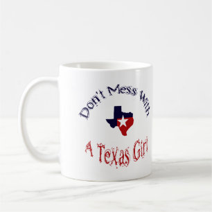 Nicht mit einer Texas-Girl-Tasse durcheinander bri Kaffeetasse