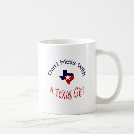 Nicht mit einer Texas-Girl-Tasse durcheinander bri Kaffeetasse (Rechts)