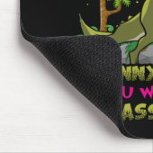Nicht mit Grannysaurus-Maus-Pad durcheinander brin Mousepad (Ecke)