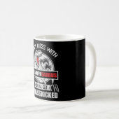 Nicht mit Großvater Saurus Dinosaurier Vater Kaffeetasse (VorderseiteRechts)