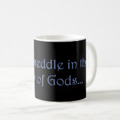 Nicht mit Gütern dotieren Kaffeetasse (VorderseiteRechts)