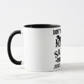 Nicht mit Mamasaurus durcheinander bringen Tasse (Links)