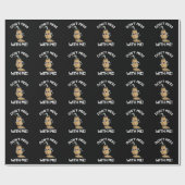 Nicht mit meinem Staubsauger pun dunkel BG durchei Geschenkpapier (Flach)