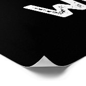 Nicht mit meinem Staubsauger pun dunkel BG durchei Poster (Ecke)