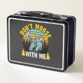 Nicht mit mir vermähen metall brotdose (Rückseite)