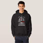 Nicht mit Pappy Saurus Dinosaur Vater Hoodie (Vorne ganz)