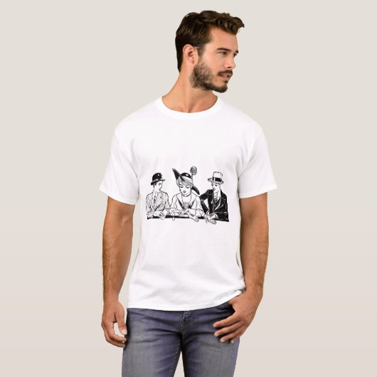 Nicht monogam - polyamoros - Polyamory T-Shirt (Vorne ganz)