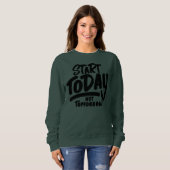 nicht morgen sweatshirt (Vorne ganz)