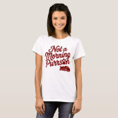 Nicht morgens Purrson Funny Cat T - Shirt (Vorne ganz)