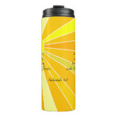 Nicht nach Might oder Power Sunshine Thermosbecher (Vorderseite)