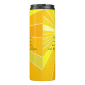 Nicht nach Might oder Power Sunshine Thermosbecher (Rückseite)