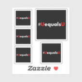 Nicht nachweisbare gleichartige HIV-Infektionen ni Aufkleber (Blatt)