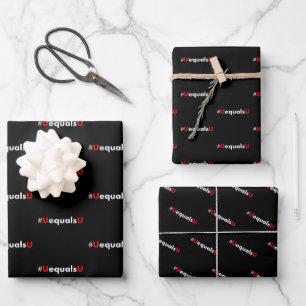 Nicht nachweisbare gleichartige HIV-Infektionen ni Geschenkpapier Set