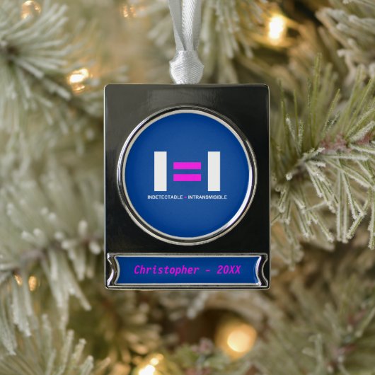 Nicht nachweisbare SIH Banner-Ornament Silber (Baum)