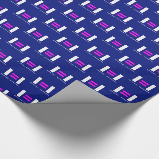 Nicht nachweisbare SIH Geschenkpapier (Ecke)