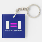 Nicht nachweisbare SIH Schlüsselanhänger (Rückseite)