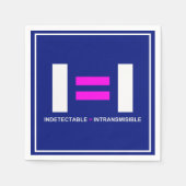 Nicht nachweisbare SIH Serviette (Vorderseite)