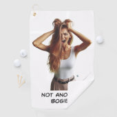 Nicht noch ein Bogie?! - Golf-Handtuch für Frauen Golfhandtuch (Insitu)