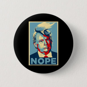 Nicht nochmal lustiger Trump 2024  Button