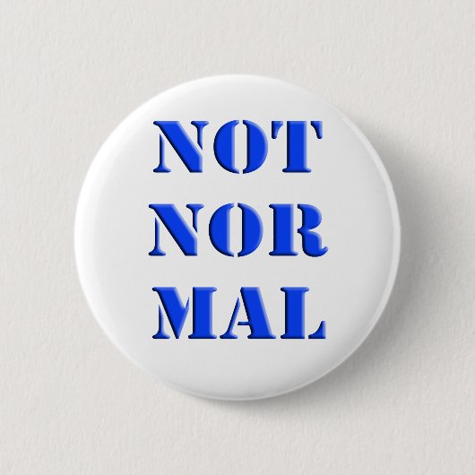 Nicht normal button (Vorderseite)