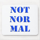Nicht normal mousepad (Vorne)