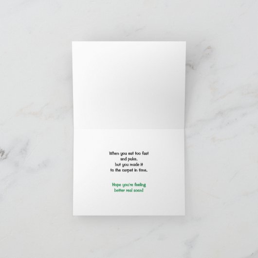 Nicht normal wird gesund karte (Innenseite)