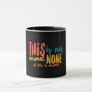 Nicht normale Kombi-Tasse Tasse