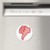 nicht not OK Daumen runter thumbs down Magnet (In Situ (Geschirrspüler))