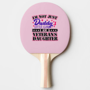 Nicht nur Daddy's Girl - Veteran's Tochter Tischtennis Schläger