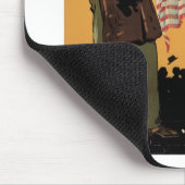 Nicht nur, dass er zur Fahne hisst Mousepad (Ecke)