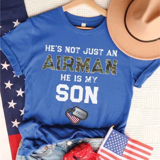 Nicht nur ein Flugmann, er ist mein Sohn, ein Mili T-Shirt