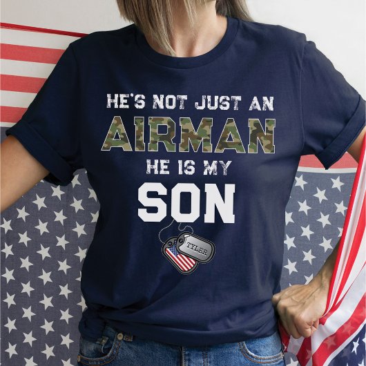 Nicht nur ein Flugmann, er ist mein Sohn, ein Mili T-Shirt