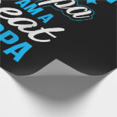 Nicht nur ein Großvater, ich bin ein großer Großva Geschenkpapier (Ecke)