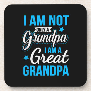 Nicht nur ein Großvater, ich bin ein großer Großva Getränkeuntersetzer