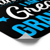 Nicht nur ein Großvater, ich bin ein großer Großva Poster (Ecke)