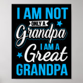 Nicht nur ein Großvater, ich bin ein großer Großva Poster (Vorne)